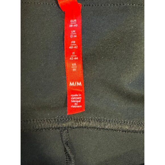 Spanx Black‎ Liquid Faux-Leather Leggings Size M Style 2437 Spanxshape Stretch - Picture 10 of 12